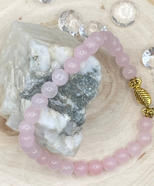 Rose quartz bracelet