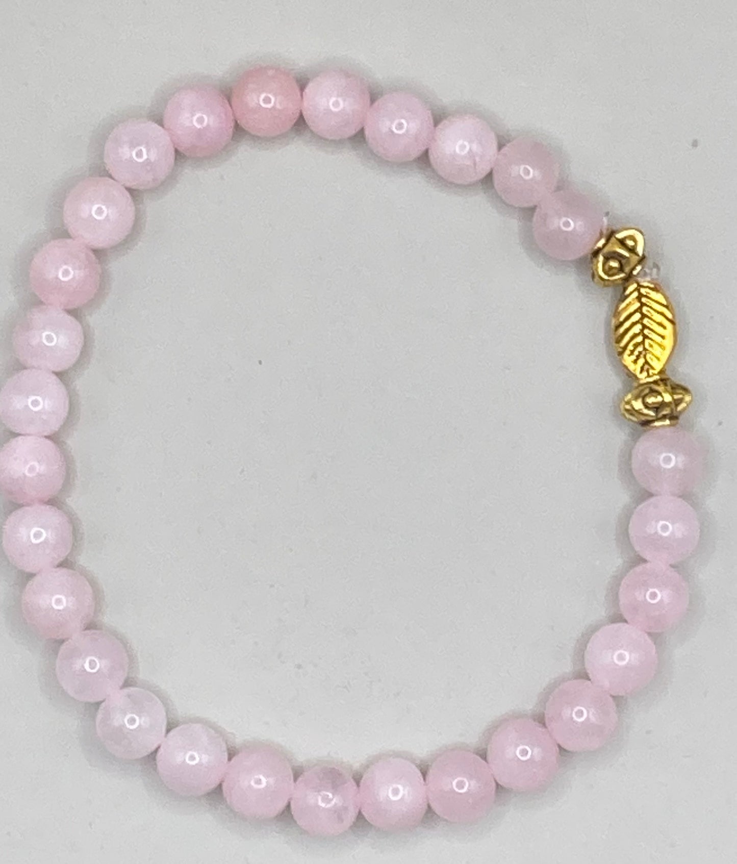 Rose quartz bracelet