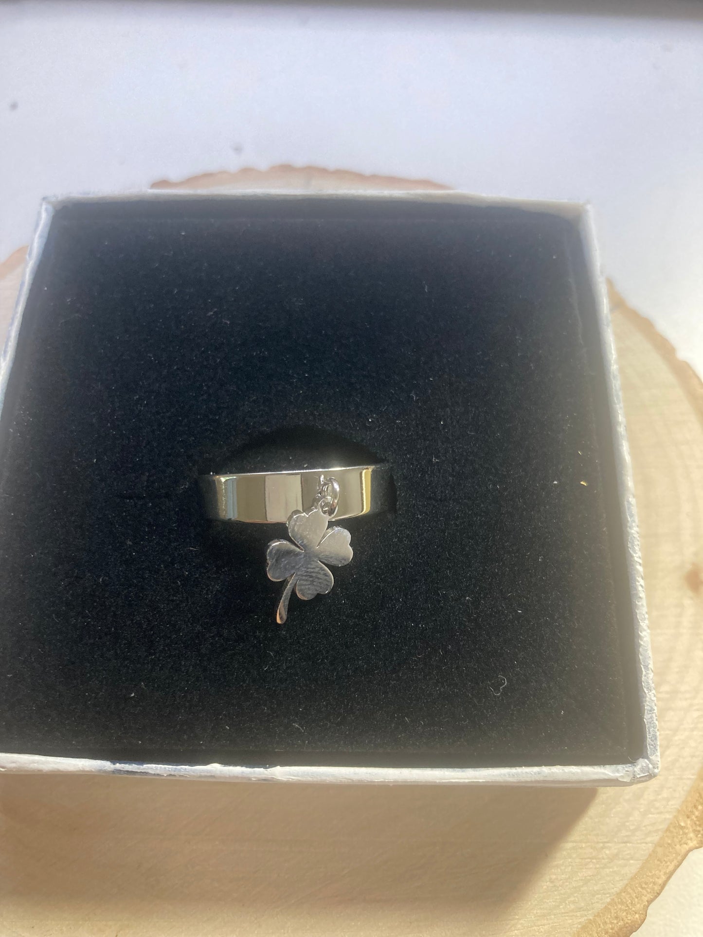 Bague Trèfle à 4 feuilles